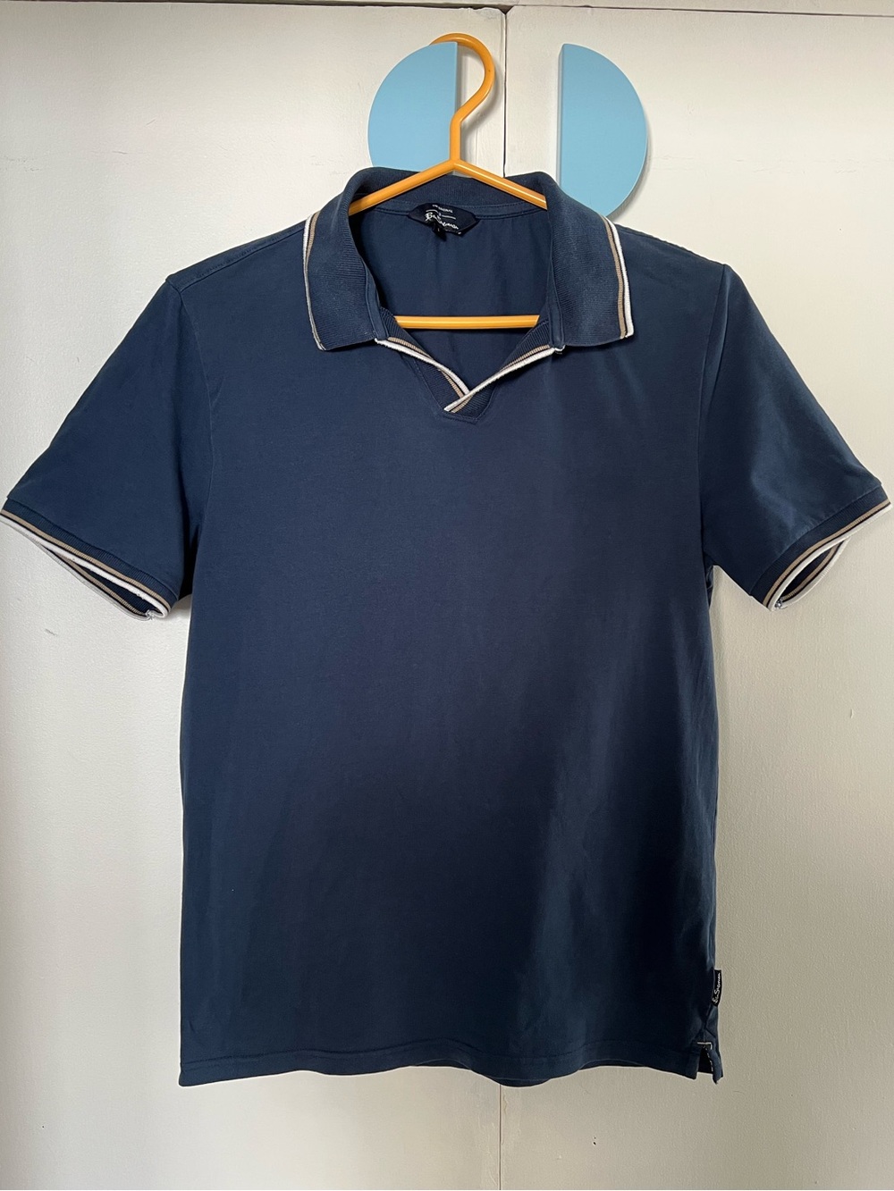 Ben Sherman Navy Twin Tipped Polo